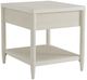 Riverside Furniture Maren White Sand End Table-3
