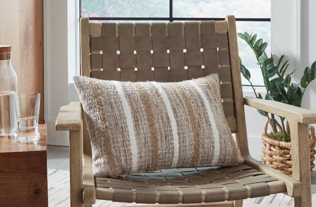 Signature Design by Ashley® Benish 4-Piece Brown/Tan/White Throw Pillow Set-3