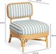 TOV Furniture Dorine Beige/Mint Green/Natural Accent Chair-2