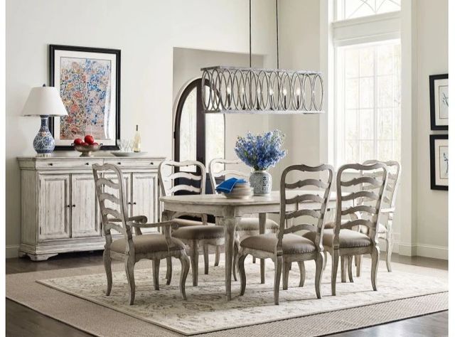 Kincaid® Selwyn Cottage White Ladderback Arm Chair-1