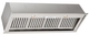 XO Ventilation XOI4515KS Series 45" Stainless Steel Hood Insert-0