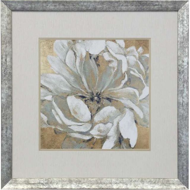 StyleCraft Emerging Bloom Gray/Light Gray Wall Art-0