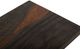 International Furniture Direct Raramuri Stained Dark Sofa Table with Black Base-5
