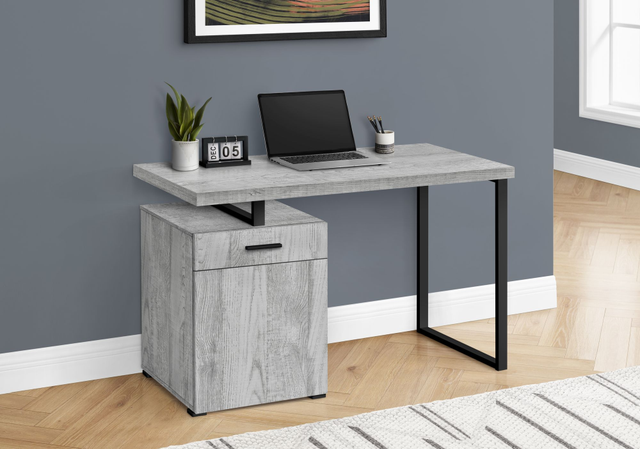 Monarch Specialties Inc. Grey Computer Desk-2