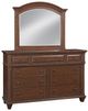 American Woodcrafters 2400 Sedona 4 Pieces Cinnamon Cherry Bedroom Set-2