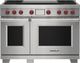 Wolf® 48" Stainless Steel Pro Style Dual Fuel Range-0