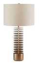 Currey & Company Walwyn Painted Antique Brass Table Lamp-1
