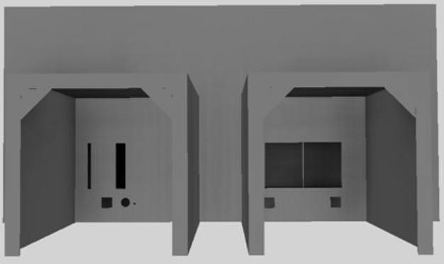 Vent-A-Hood® 42" Gunsmoke Contemporary Wall Mounted Range Hood-2