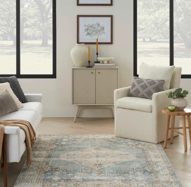 Nourison Home™ Astra Machine Washables 5'x7' Style 12 Area Rug-1