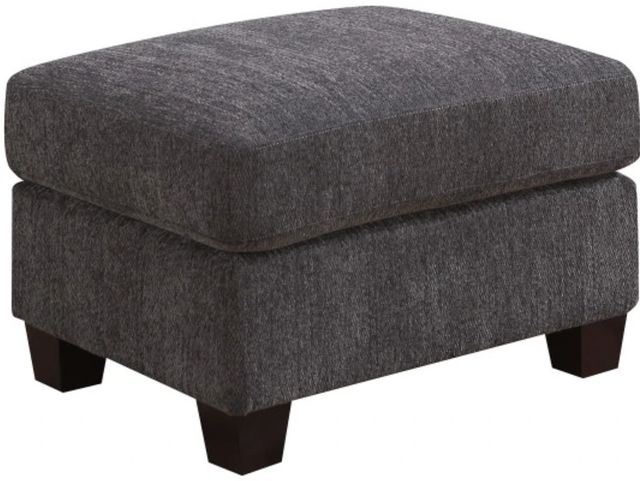 Emerald Home Clayton II Charcoal Gray Ottoman-0