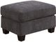 Emerald Home Clayton II Charcoal Gray Ottoman-0
