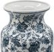 A & B Home Blue/White Vase-2