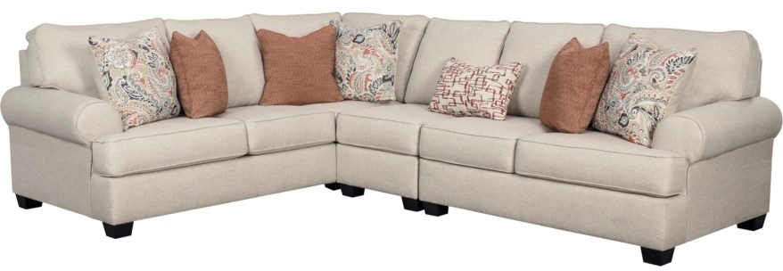 Amici 3 piece sectional discount