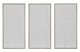 Sagebrook Home Novak 3-Piece Dimensional Wall Art Set-0