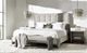 Bernhardt Foundations Gray/Light Shale California King Upholstered Panel Bed-1