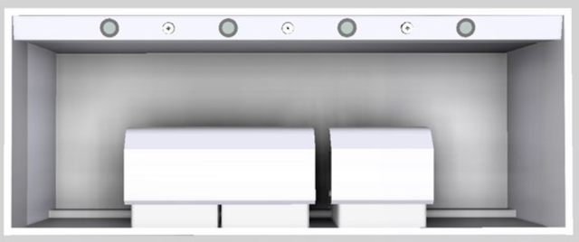 Vent-A-Hood® Designer Series 60" White Wall Mounted Range Hood-4