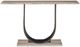Universal Explore Home™ Equilibrium Gray Console Table with Oil Rubbed Bronze Base-2