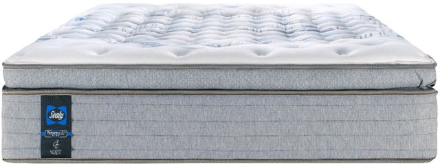 Sealy® Posturepedic® Plus Sabine 14" Wrapped Coil Soft Euro Pillow Top Twin Mattress-2