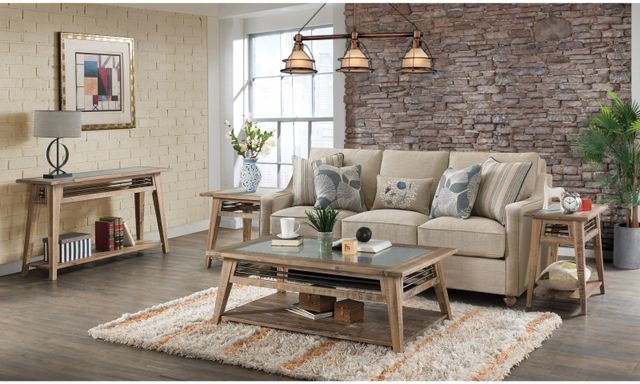 Riverside Furniture Rowan Rough-Hewn Gray Coffee Table-1