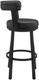 Armen Living Bryant Black Counter Stool-4