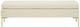 Michael Amini® Zennia Ivory Accent Bench-1