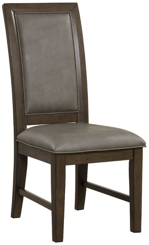 New Classic® Home Furnishings Cityscape 5-Piece Walnut Round Dining Set-3