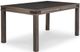 Handstone Customizable Chattanooga Heritage Platinum 42x60 Solid Top Leg Table-0