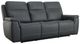 Flexsteel® Sawyer Dark Blue Power Reclining Sofa with Power Headrests and Lumbar-0