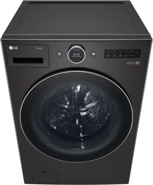 LG 5.0 Cu. Ft. Black Steel Front Load Washer-13