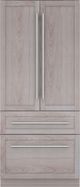 Thermador® Freedom® 36" 20.1 Cu. Ft. Panel Ready Built-In French Door Refrigerator-0