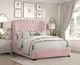 Homelegance® Cameo Pink Full Panel Bed-1