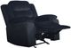 New Classic® Home Furnishings Willow Black Manual Glider Recliner-3