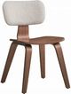 ACME Furniture Casson Walnut/White Dining Side Chair-0