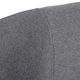 A & B Home Gray Swivel Barrel Chair-5