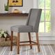 Olliix by Madison Park Grey Brody Wing Counter Stool-4