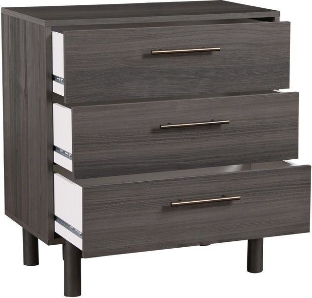 Signature Design by Ashley® Brymont Dark Gray 3-Drawers Chest-2