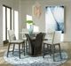 Elements International Dapper Gray Counter Side Chair-4