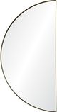 Renwil® Halfmoon Satin Brass Wall Mirror-0