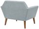 Olliix by INK+IVY Light Blue Newport Lounge Chair-1