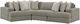 Signature Design by Ashley® Avaliyah 4-Piece Ash Modular Sectional-0