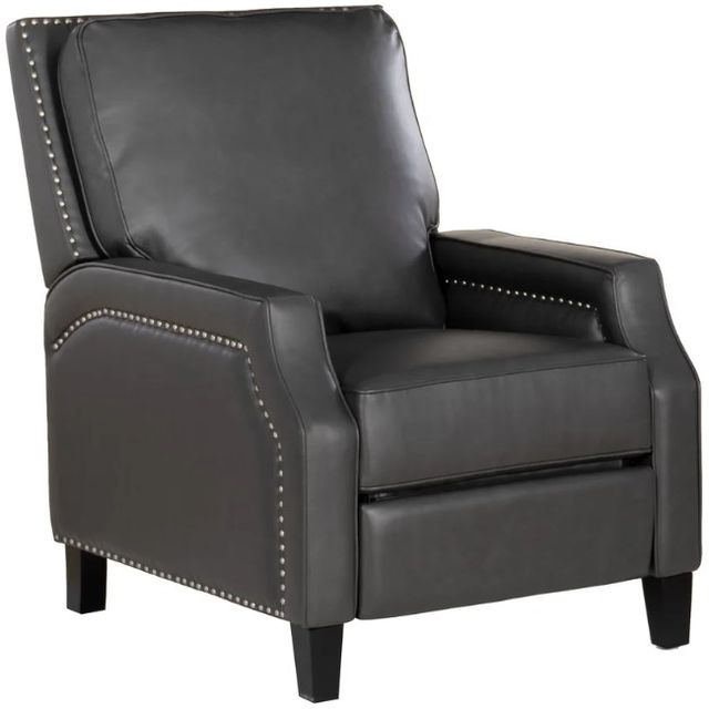 Powell® Portico Gray Manual Recliner-0