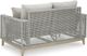 Signature Design by Ashley® Seton Creek Gray Outdoor Loveseat with Cushion-2