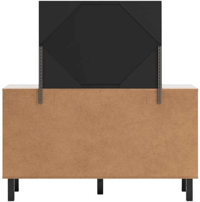 Benchcraft® Vessalli Gray Dresser with Mirror-2