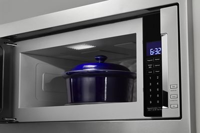 Four à micro-ondes encastré de 30 po KitchenAid® de 1.1 pi³ - Acier inoxydable-4
