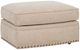 Smith Brothers Customizable 512 Ottoman with Casters-0