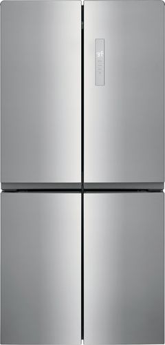 Frigidaire® 17.4 Cu. Ft. Brushed Steel Counter-Depth French Door Refrigerator