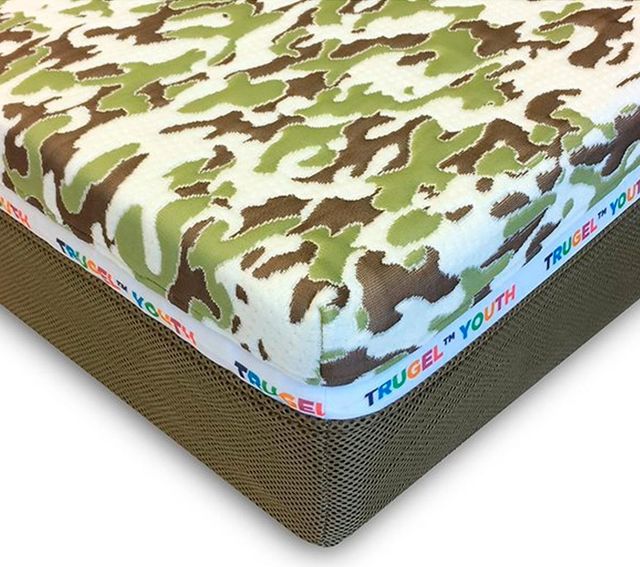 Glideaway® Youth 7" Camo Cushion Firm Twin Mattress-1