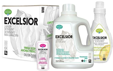 Excelsior HE Detergents 5L Unscented Laundry Detergent-1