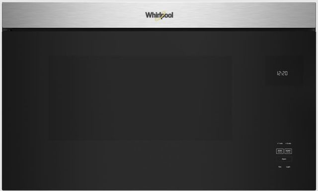 Whirlpool 30" Fingerprint Resistant Stainless Steel 1.1 cu. ft. Over the Range Microwave