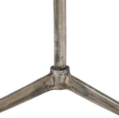Renwil® Canning Natural White Side Table with Brass Base-2